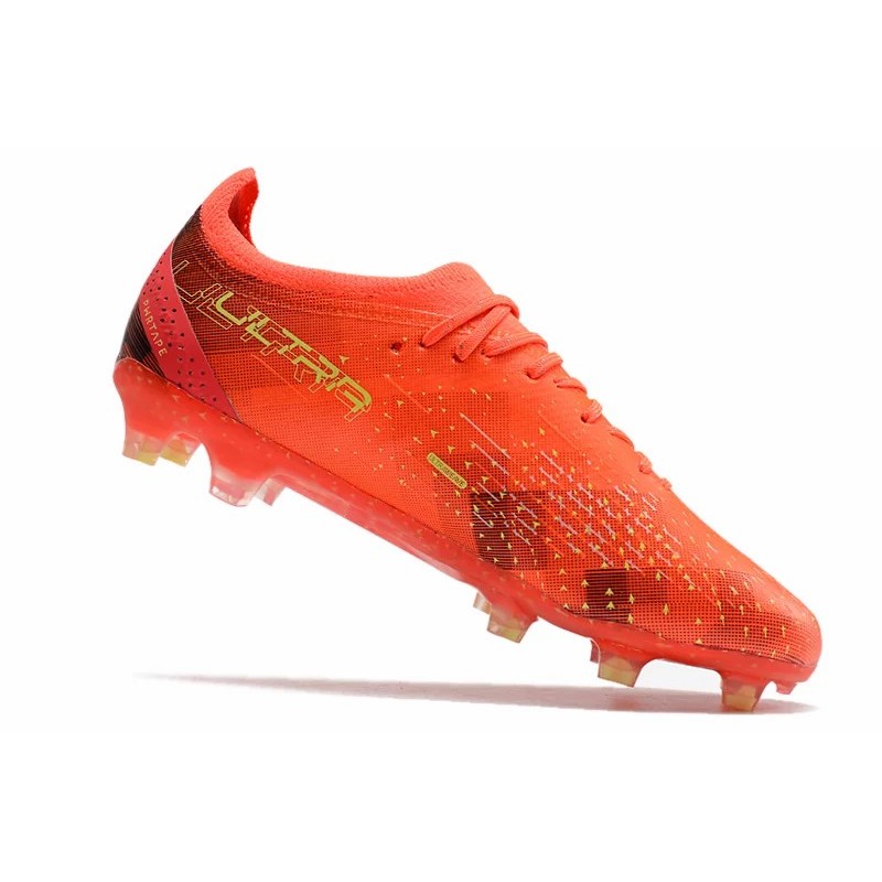 Botas de Fútbol Puma Ultra Ultimate FG Amarillo / Rojo (#39~#45)