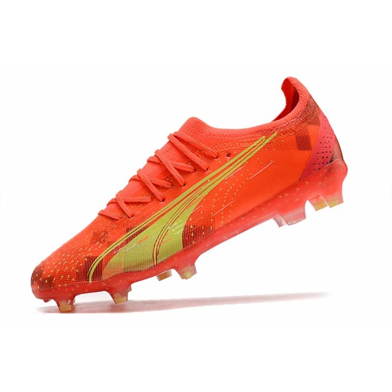 Botas de Fútbol Puma Ultra Ultimate FG Amarillo / Rojo (#39~#45)