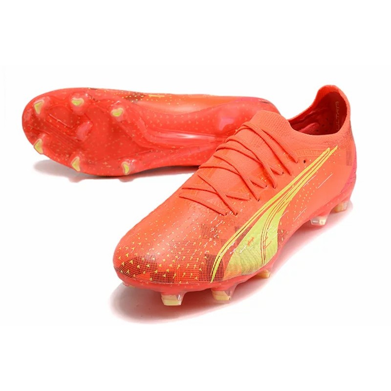 Botas de Fútbol Puma Ultra Ultimate FG Amarillo / Rojo (#39~#45)