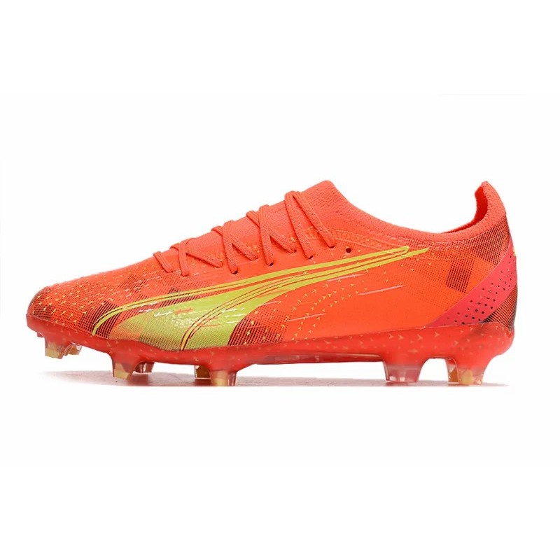 Botas de Fútbol Puma Ultra Ultimate FG Amarillo / Rojo (#39~#45)