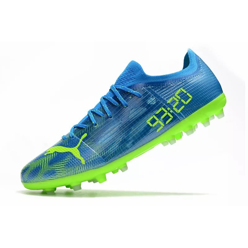 Botas de Fútbol Puma Ultra 1.4 MG Azul&Verde Fluorescente (#39~#45)