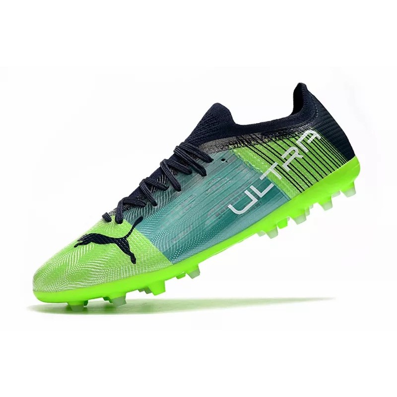 Botas de Fútbol Puma Ultra 1.4 MG Verde Fluorescente&Verde Azul (#39~#45)