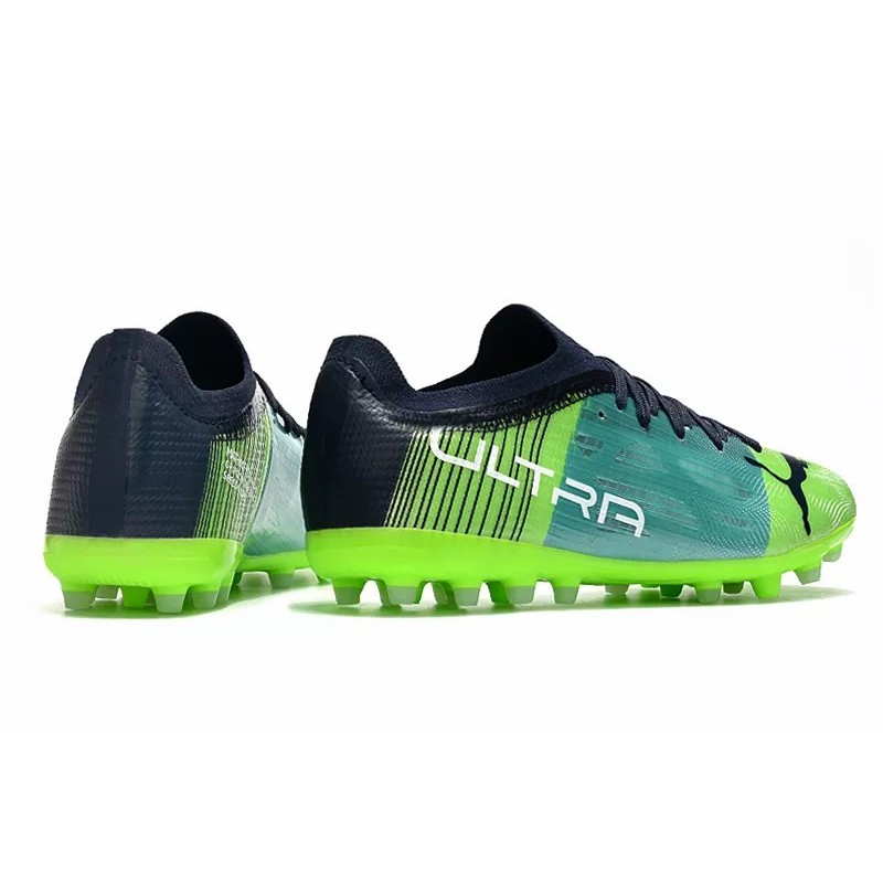 Botas de Fútbol Puma Ultra 1.4 MG Verde Fluorescente&Verde Azul (#39~#45)