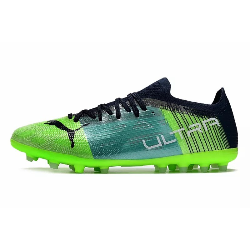 Botas de Fútbol Puma Ultra 1.4 MG Verde Fluorescente&Verde Azul (#39~#45)