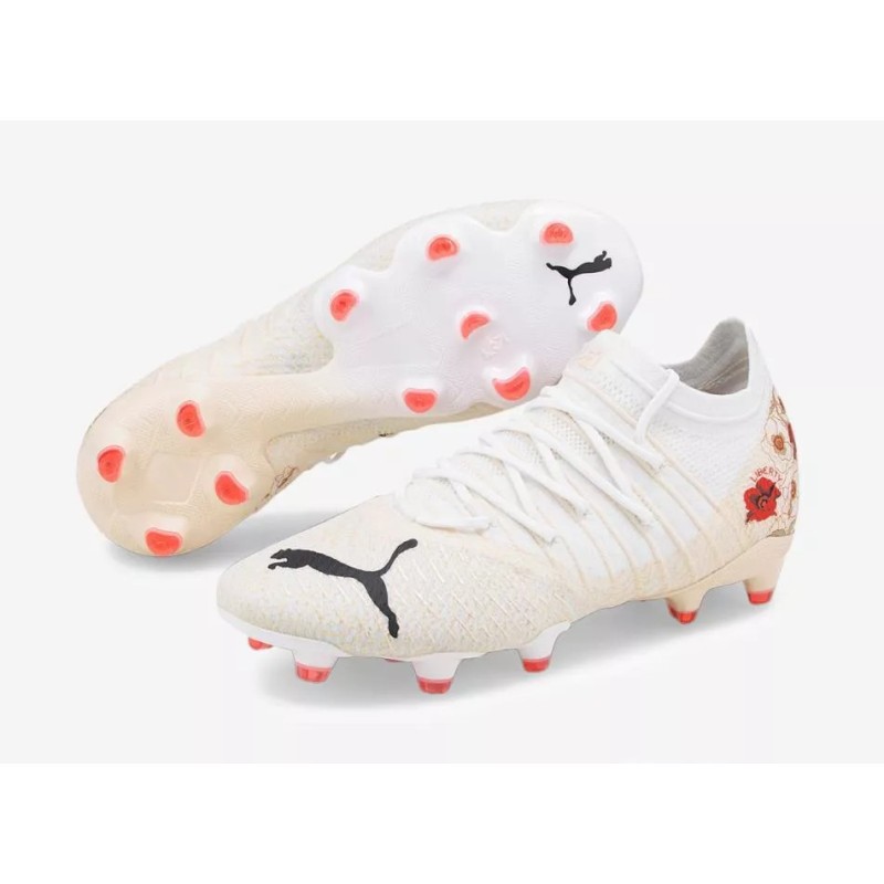 Botas de Fútbol Puma Future Z 1.4 Liberty FG / AG Mujer Blanco&Rojo (#39~#45)