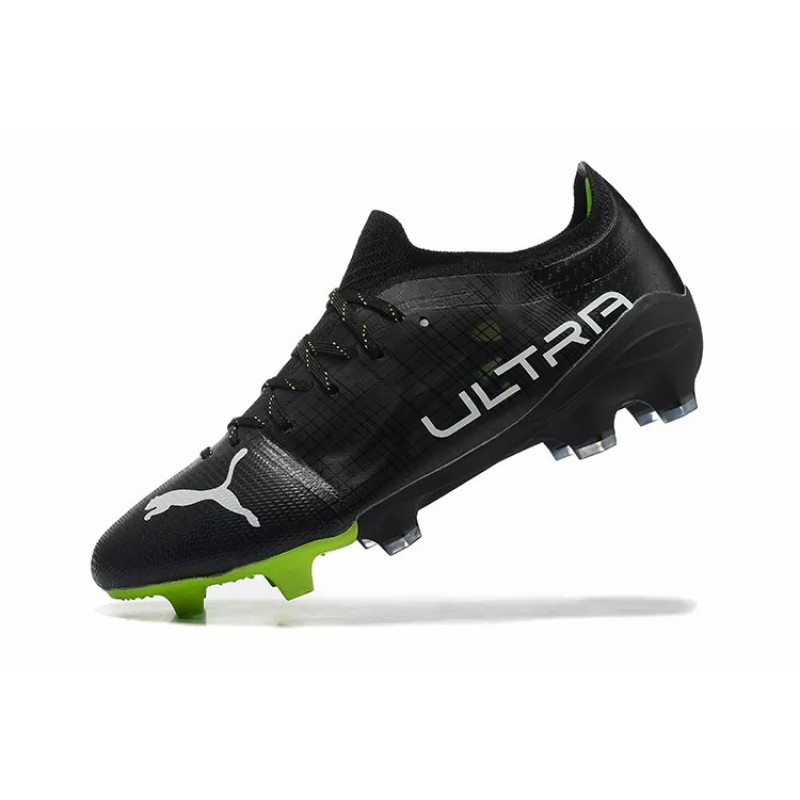 Botas de Fútbol PUMA Ultra 1.4 Instinct FG Negro&Verde Fluorescente (#39~#45)