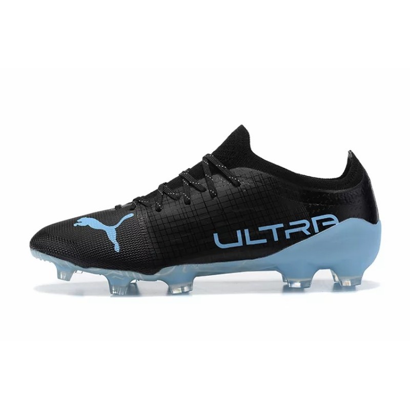 Botas de Fútbol Puma Ultra 1.3 FG / AG Negro&Celeste (#39~#45)