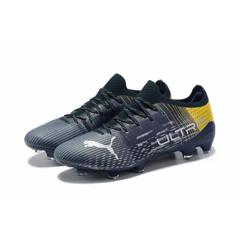Botas de Fútbol Puma Ultra 1.3 FG / AG Negro&Amarillo (#39~#45)