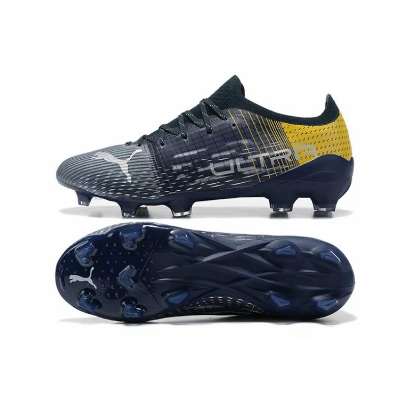 Botas de Fútbol Puma Ultra 1.3 FG / AG Negro&Amarillo (#39~#45)