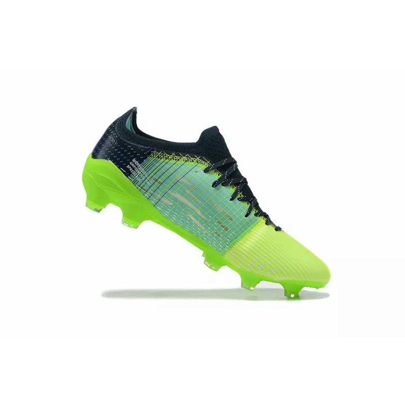 Botas de Fútbol Puma Ultra 1.3 FG / AG Verde Fluorescente&Amarillo Fluorescente&Negro (#39~#45)