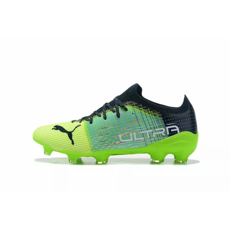Botas de Fútbol Puma Ultra 1.3 FG / AG Verde Fluorescente&Amarillo Fluorescente&Negro (#39~#45)