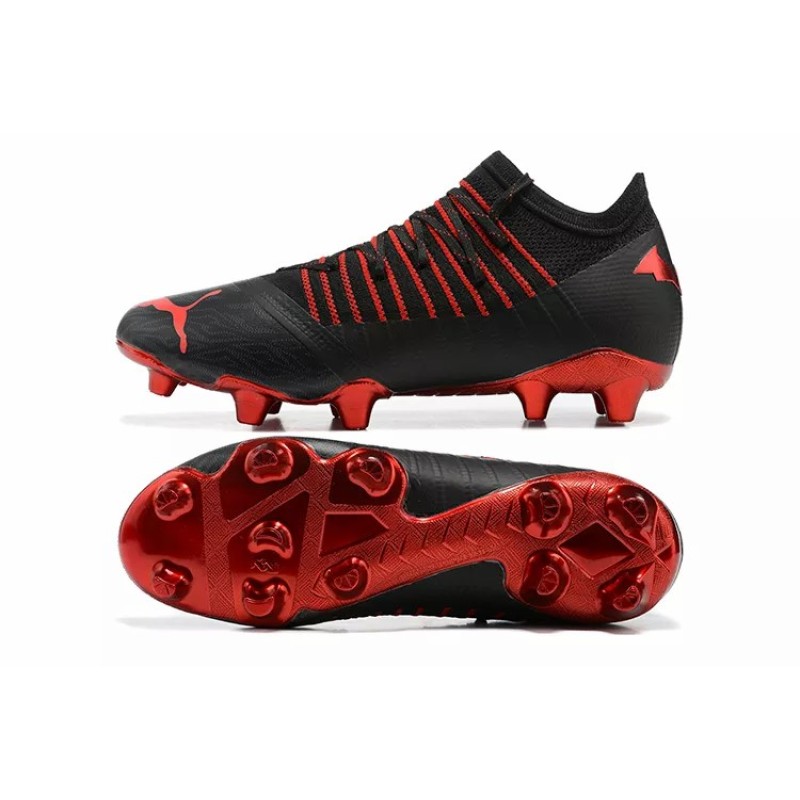 Botas de Fútbol Puma Future Z 1.3 Instinct FG Negro&Rojo (#39~#45)