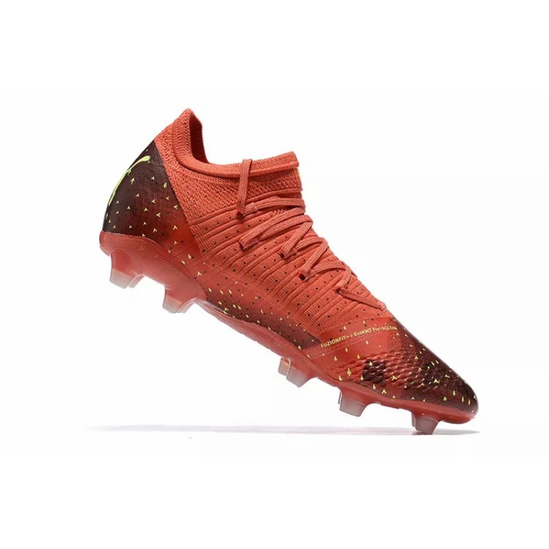 Botas de Fútbol Puma Future Z 1.3 Instinct FG Azul Rojo Oscuro (#39~#45)