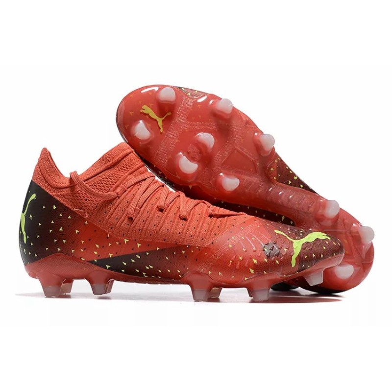 Botas de Fútbol Puma Future Z 1.3 Instinct FG Azul Rojo Oscuro (#39~#45)