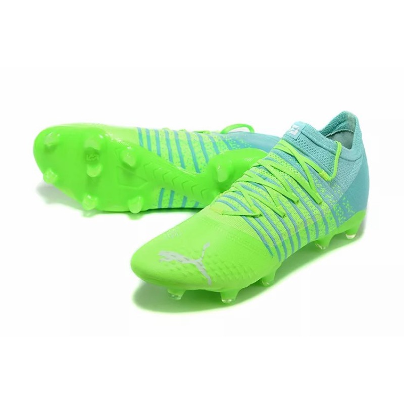 Botas de Fútbol Puma Future Z 1.3 Instinct FG Verde Fluorescente&Verde Claro (#39~#45) Código:BF0700