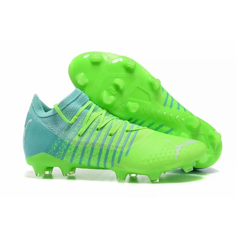 Botas de Fútbol Puma Future Z 1.3 Instinct FG Verde Fluorescente&Verde Claro (#39~#45) Código:BF0700