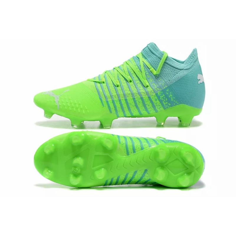 Botas de Fútbol Puma Future Z 1.3 Instinct FG Verde Fluorescente&Verde Claro (#39~#45) Código:BF0700