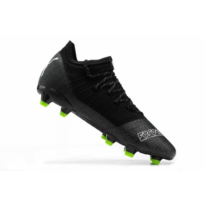Botas de Fútbol Puma Future Z 1.3 Instinct FG Negro&Blanco&Verde Fluorescente (#39~#45)