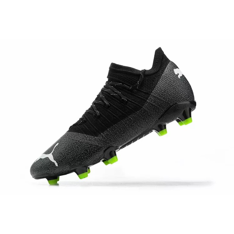 Botas de Fútbol Puma Future Z 1.3 Instinct FG Negro&Blanco&Verde Fluorescente (#39~#45)