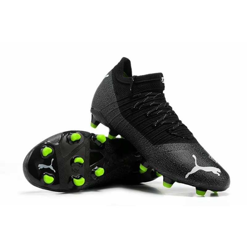 Botas de Fútbol Puma Future Z 1.3 Instinct FG Negro&Blanco&Verde Fluorescente (#39~#45)