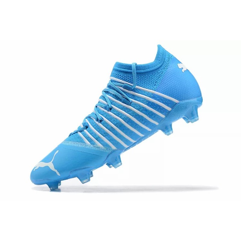 Botas de Fútbol Puma Future Z 1.3 Instinct FG Celeste&Blanco (#39~#45)
