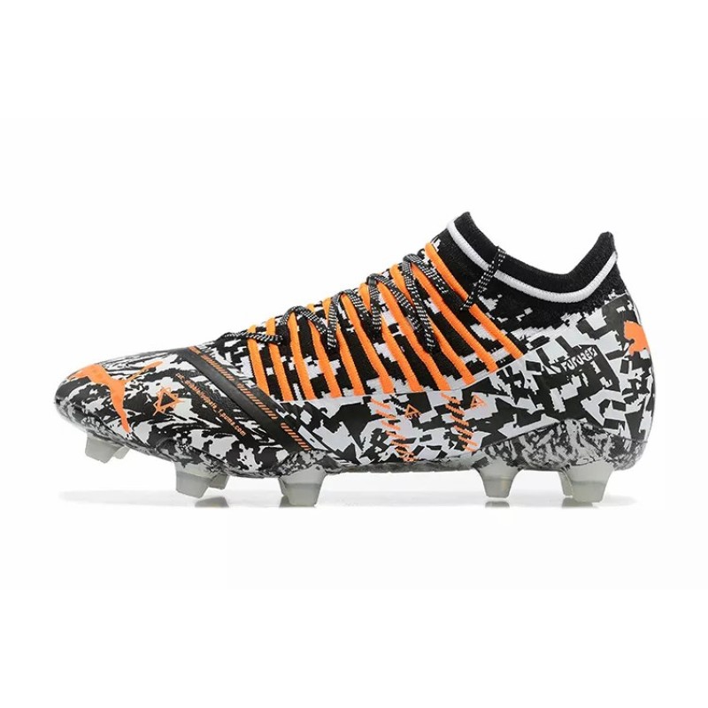 Botas de Fútbol Puma Future Z 1.3 Instinct FG Azul Negro&Blanco&Naranja (#39~#45)