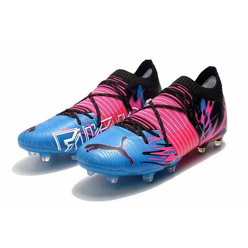 Botas de Fútbol Puma Future Z 1.1 FG Azul&Rosado (#39~#45)