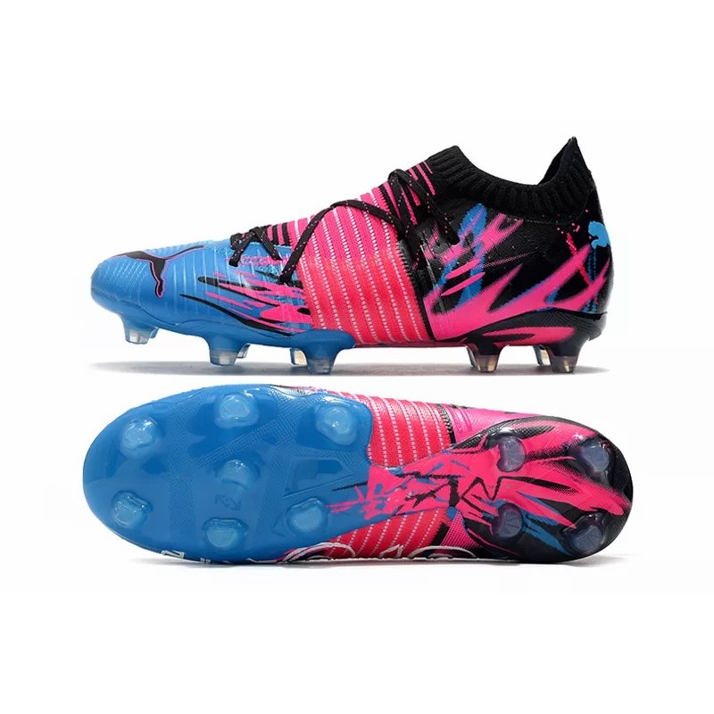 Botas de Fútbol Puma Future Z 1.1 FG Azul&Rosado (#39~#45)