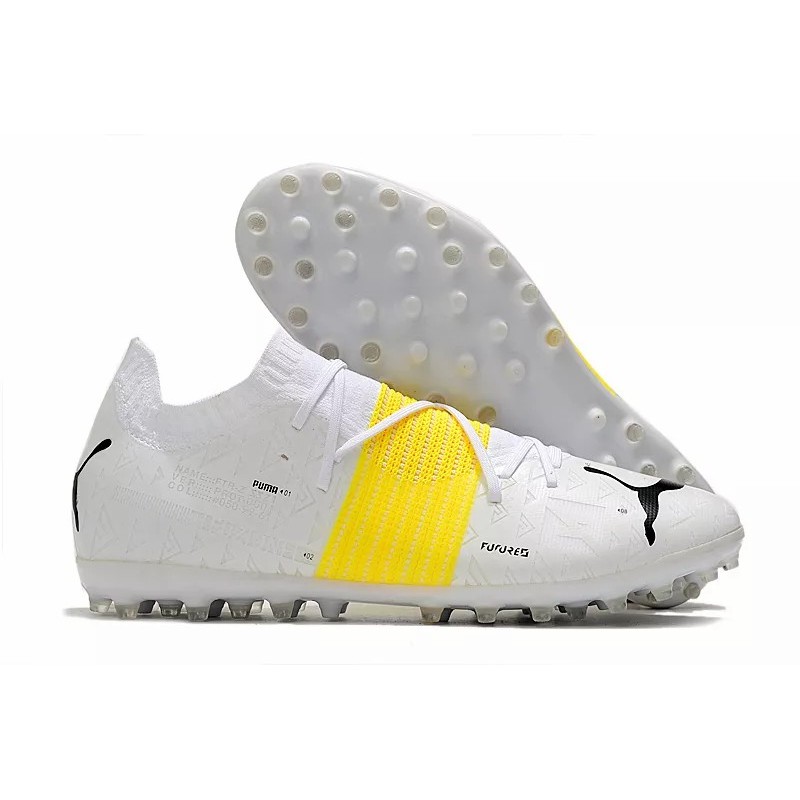 Botas de Fútbol Puma Future Z 1.1 MG Blanco&Amarillo (#39~#45)