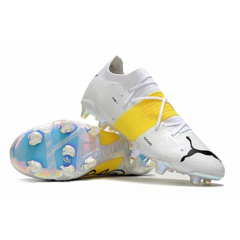 Botas de Fútbol Puma Future Z 1.1 FG Blanco&Amarillo (#39~#45)