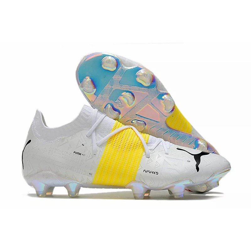 Botas de Fútbol Puma Future Z 1.1 FG Blanco&Amarillo (#39~#45)
