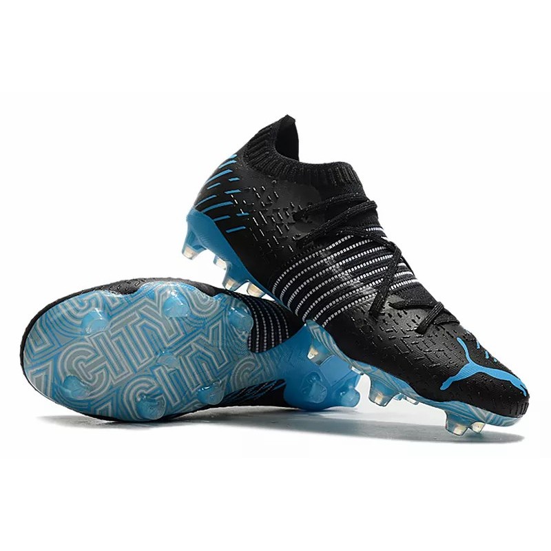 Botas de Fútbol Puma Future Z 1.1 FG Negro&Azul (#39~#45)