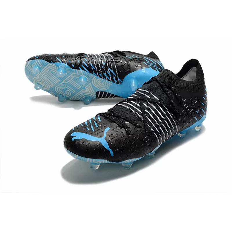 Botas de Fútbol Puma Future Z 1.1 FG Negro&Azul (#39~#45)