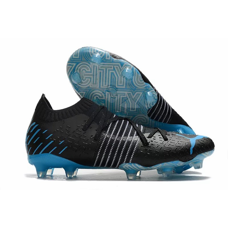 Botas de Fútbol Puma Future Z 1.1 FG Negro&Azul (#39~#45)