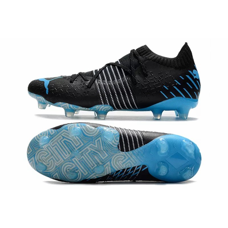 Botas de Fútbol Puma Future Z 1.1 FG Negro&Azul (#39~#45)