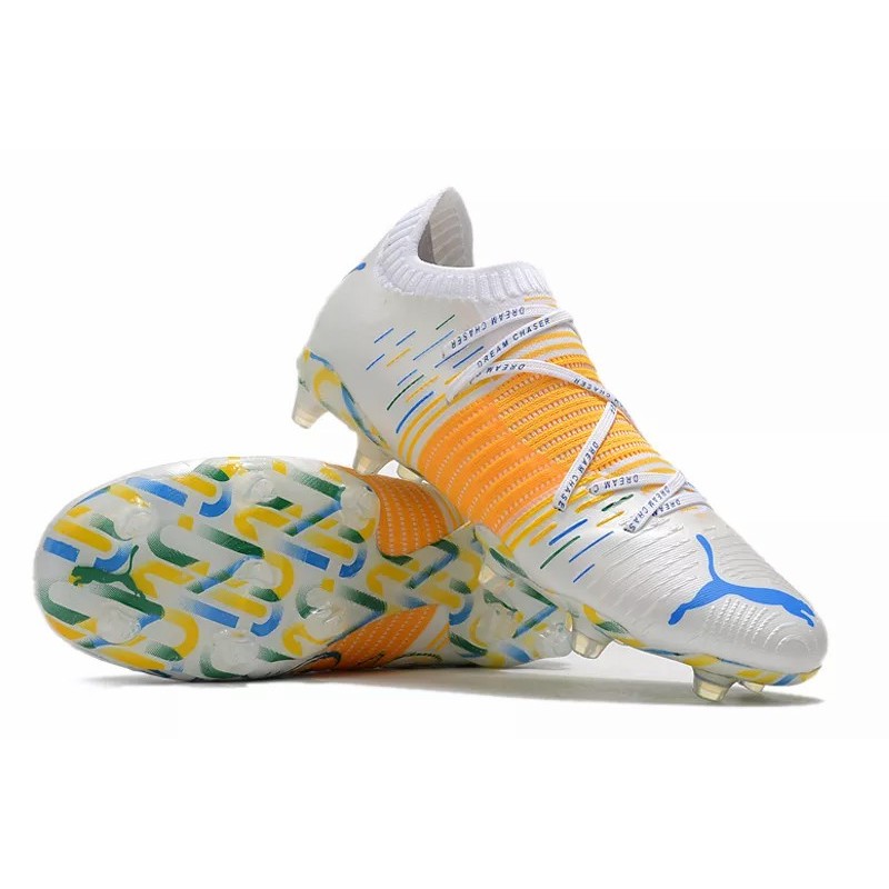 Botas de Fútbol Puma Future Z 1.1 FG Blanco&Naranja (#39~#45)