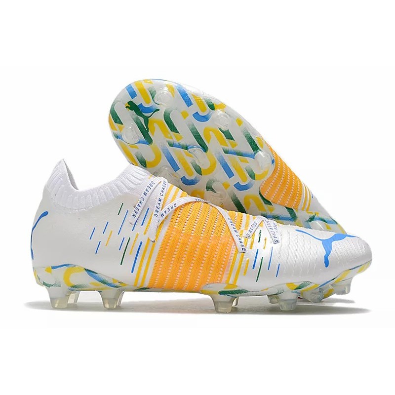 Botas de Fútbol Puma Future Z 1.1 FG Blanco&Naranja (#39~#45)