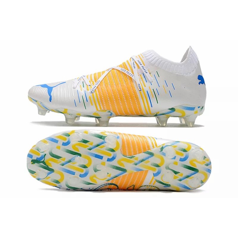 Botas de Fútbol Puma Future Z 1.1 FG Blanco&Naranja (#39~#45)