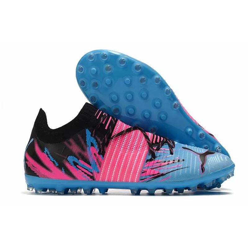 Botas de Fútbol Puma Future Z 1.1 MG Azul&Rosado (#39~#45)
