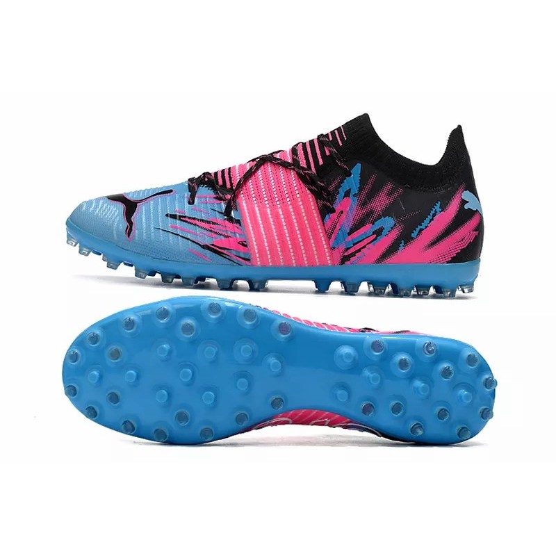 Botas de Fútbol Puma Future Z 1.1 MG Azul&Rosado (#39~#45)