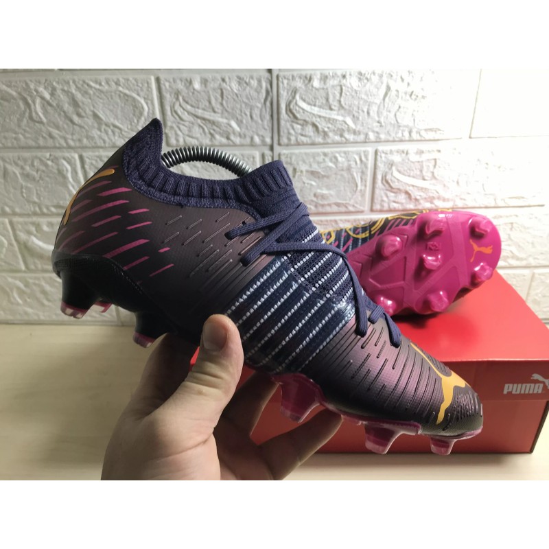 Botas de Fútbol Puma Future Z 1.1 FG Marrón&Rosado (#39~#45)