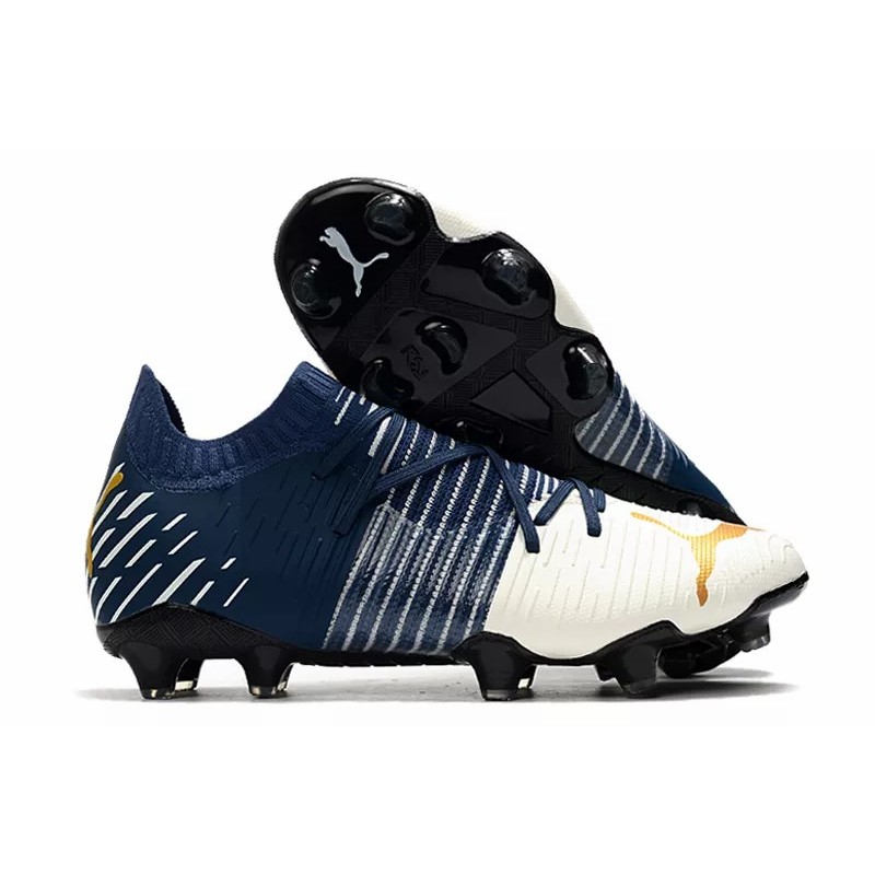 Botas de Fútbol Puma Future Z 1.1 FG Azul Oscuro&Blanco (#39~#45)