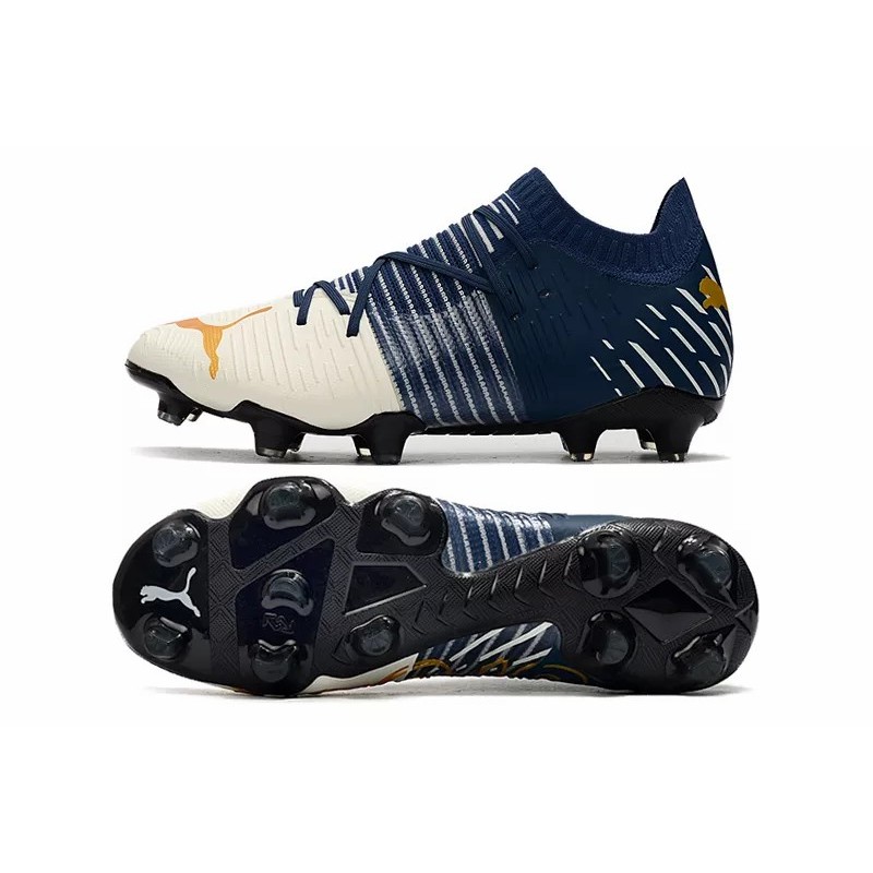 Botas de Fútbol Puma Future Z 1.1 FG Azul Oscuro&Blanco (#39~#45)