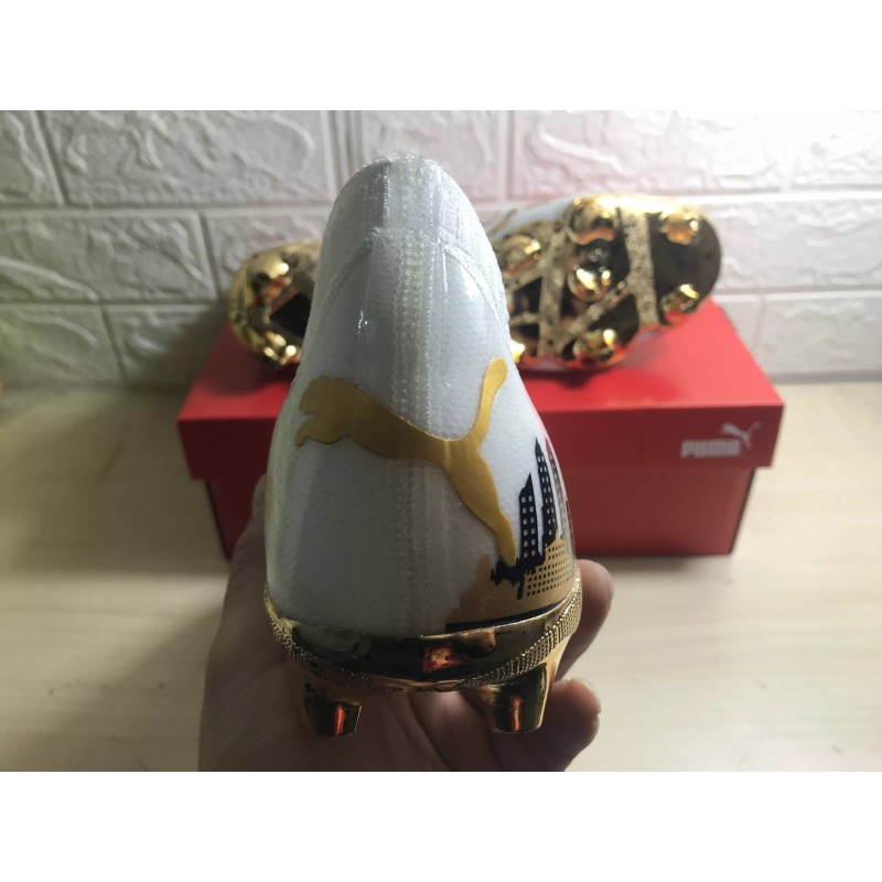 Botas de Fútbol Puma Future Z 1.1 FG Blanco&Dorado (#39~#45)