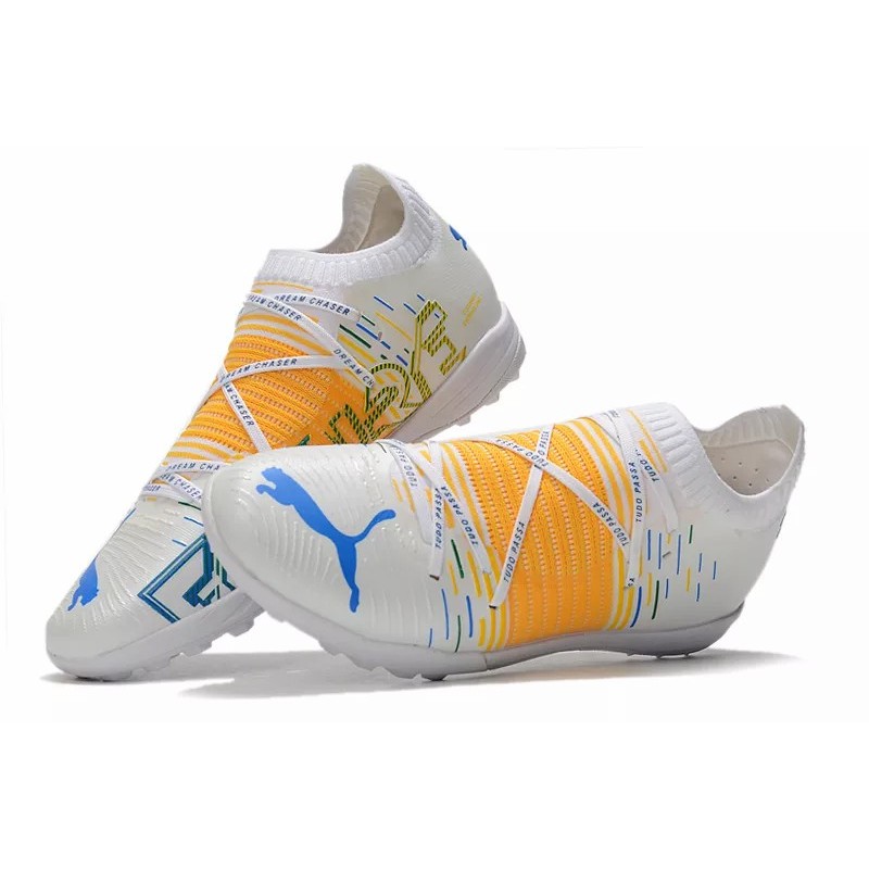 Botas de Fútbol Puma Future Z 1.1 TF Blanco&Naranja (#39~#45)