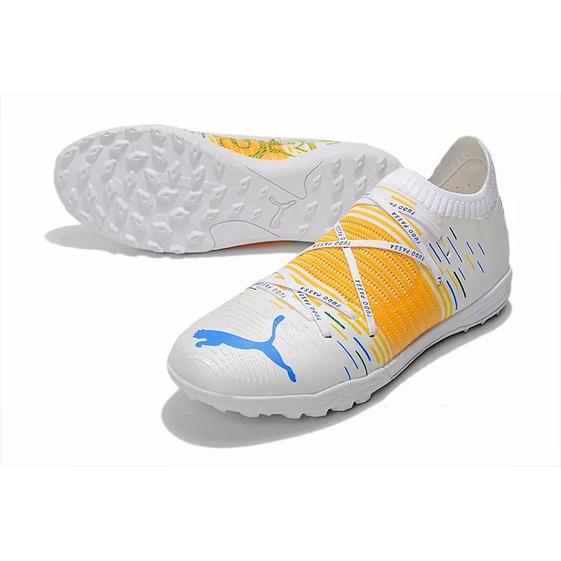 Botas de Fútbol Puma Future Z 1.1 TF Blanco&Naranja (#39~#45)