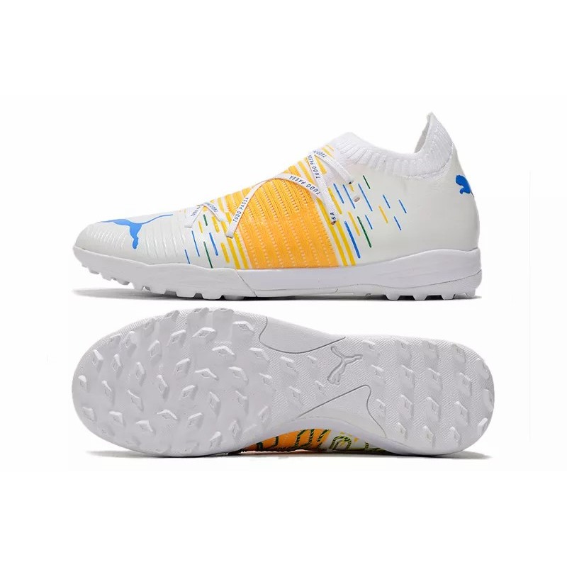 Botas de Fútbol Puma Future Z 1.1 TF Blanco&Naranja (#39~#45)