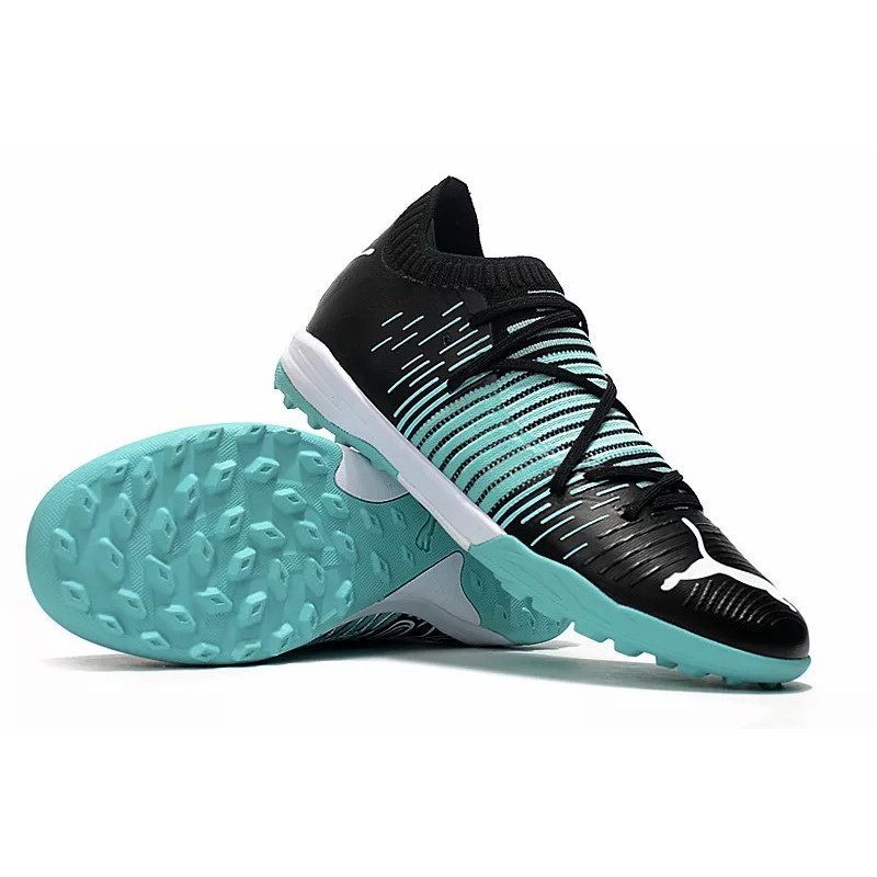 Botas de Fútbol Puma Future Z 1.1 TF Negro&Verde Azul (#39~#45)