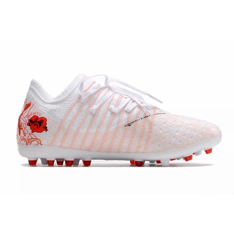 Botas de Fútbol Puma Womens Future Z 1.4 Liberty MG Blanco / Rosado (#39~#45)