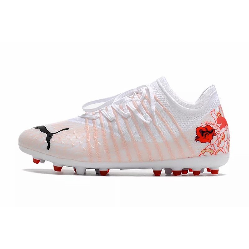 Botas de Fútbol Puma Womens Future Z 1.4 Liberty MG Blanco / Rosado (#39~#45)